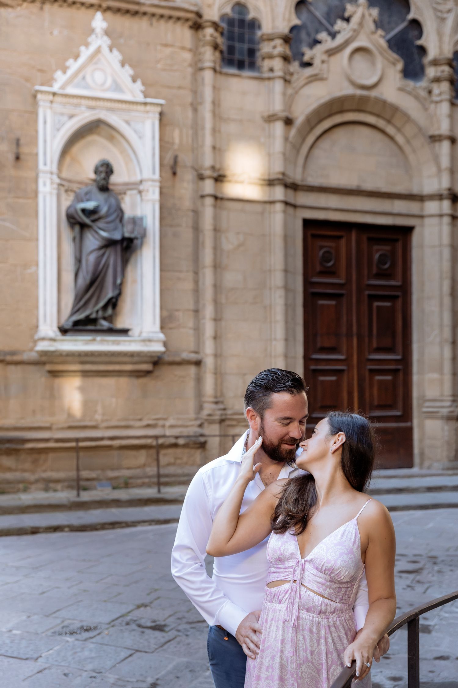 Tuscany engagement photographer in Florence