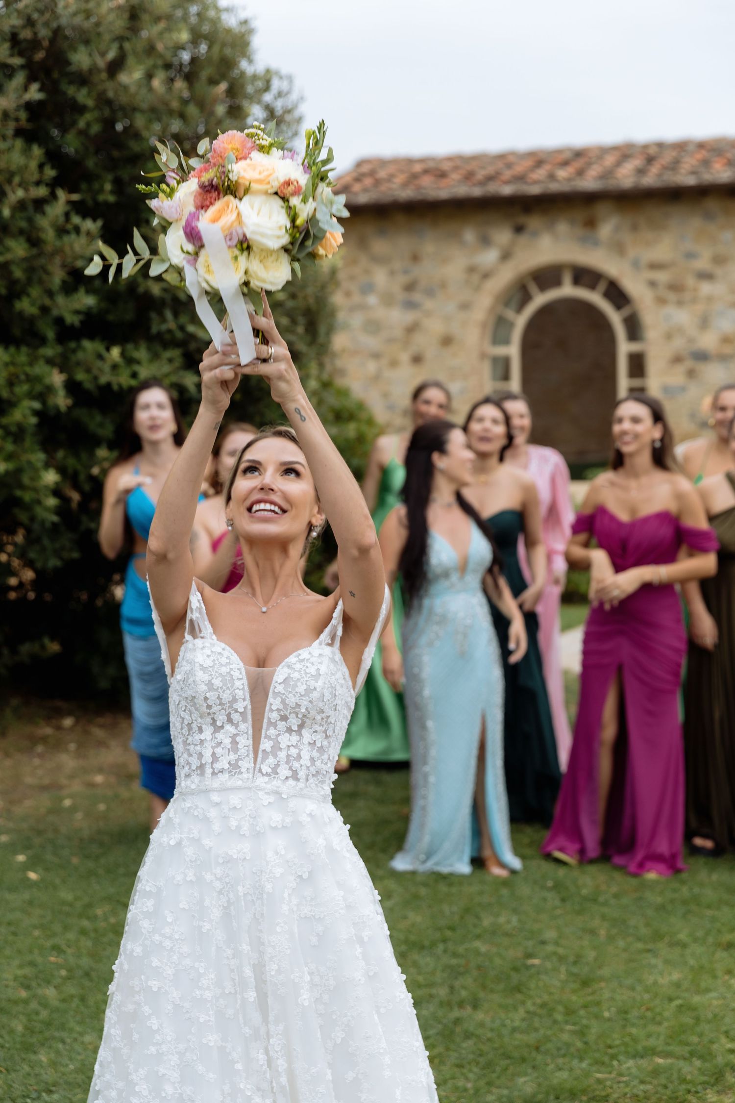 Tuscany wedding photographer in Montalcino at Capanna Suits Hotel