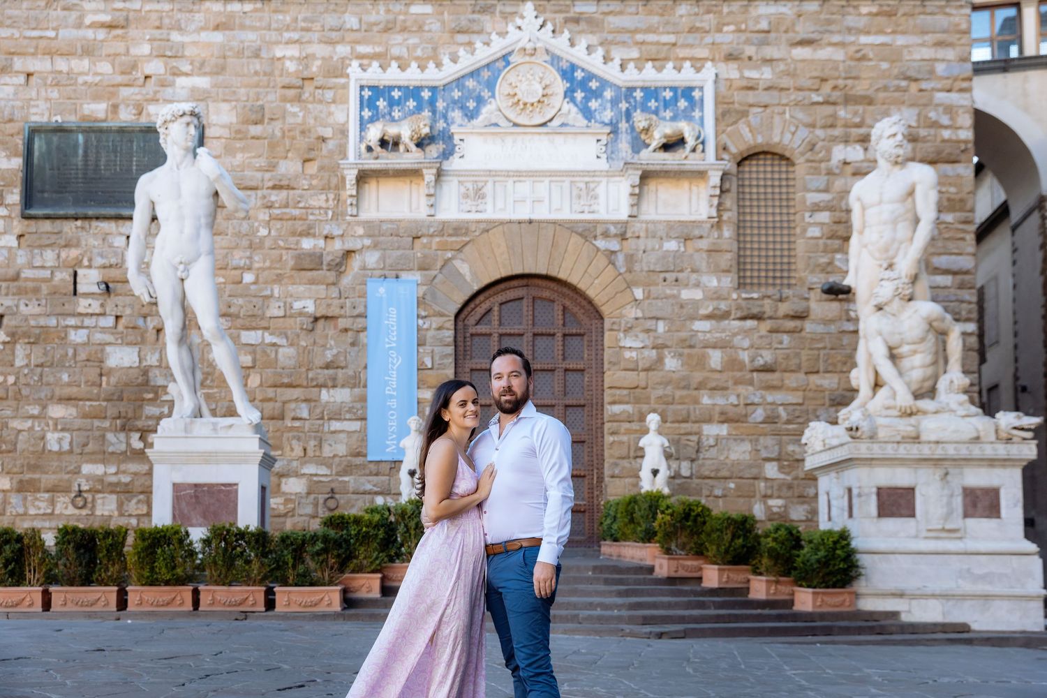 Tuscany engagement photographer in Florence