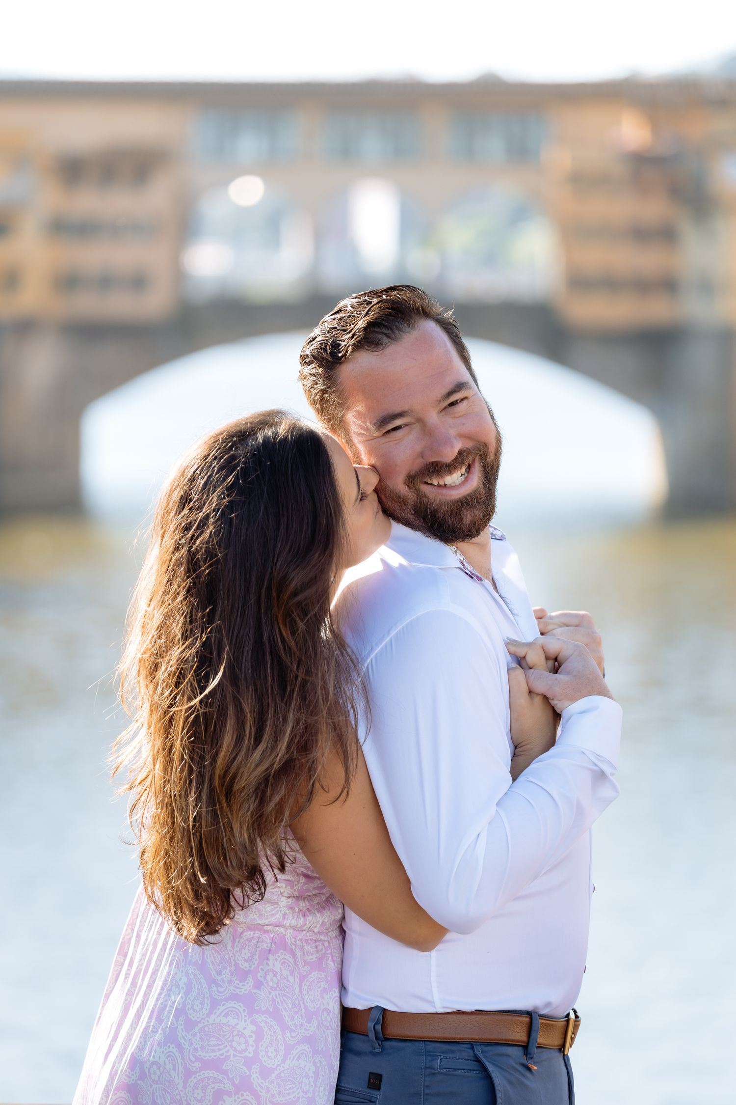 Tuscany engagement photographer in Florence