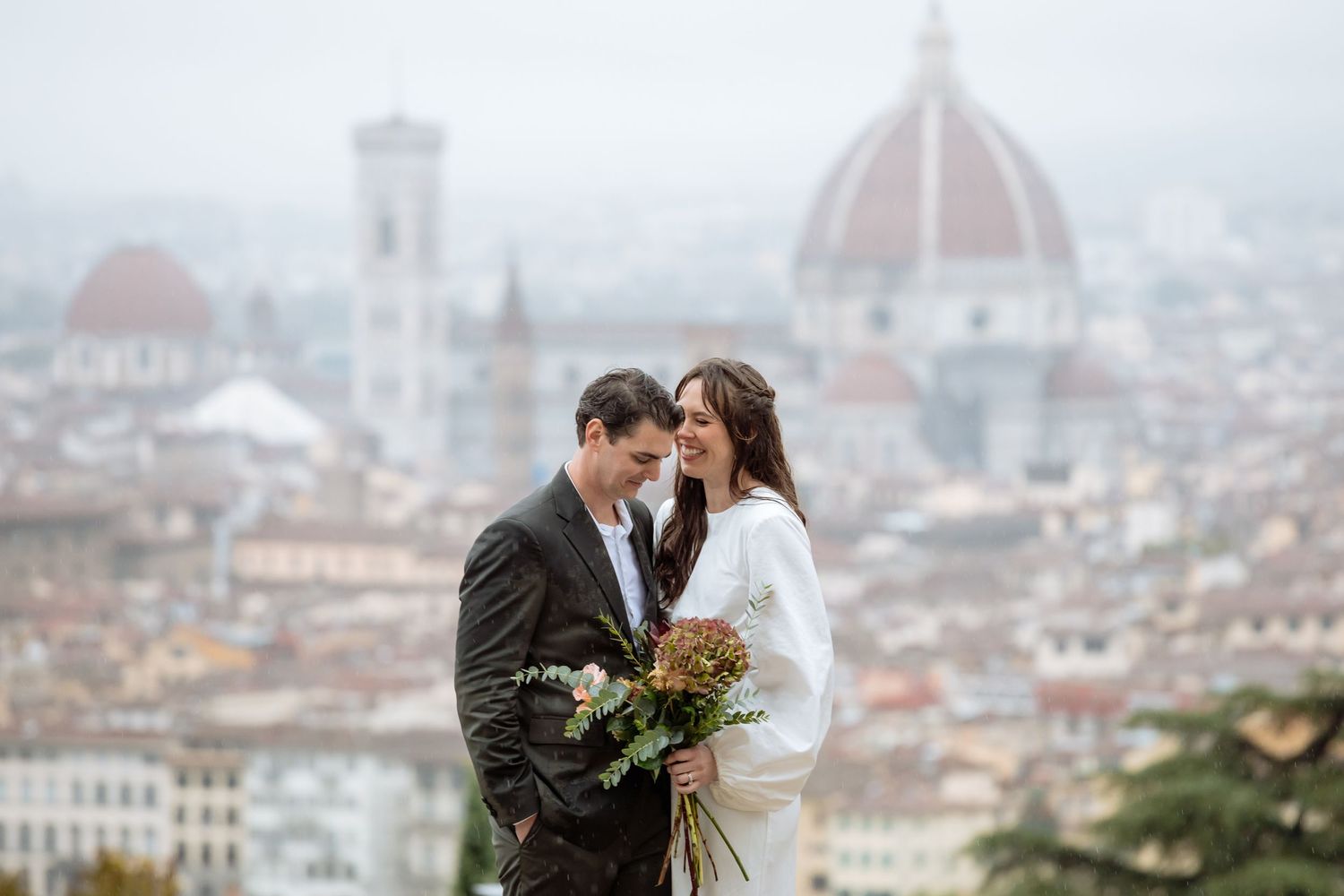 Tuscany elopement photographer in Florence