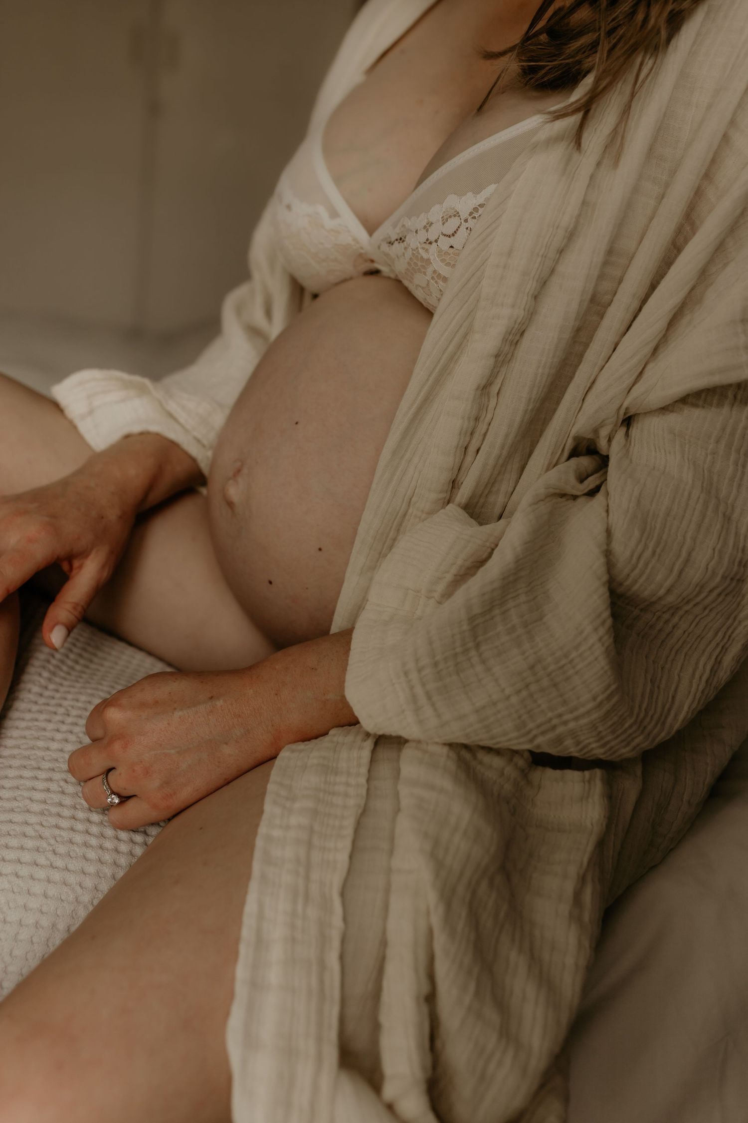 Maternity photography with soft tones Cape Town