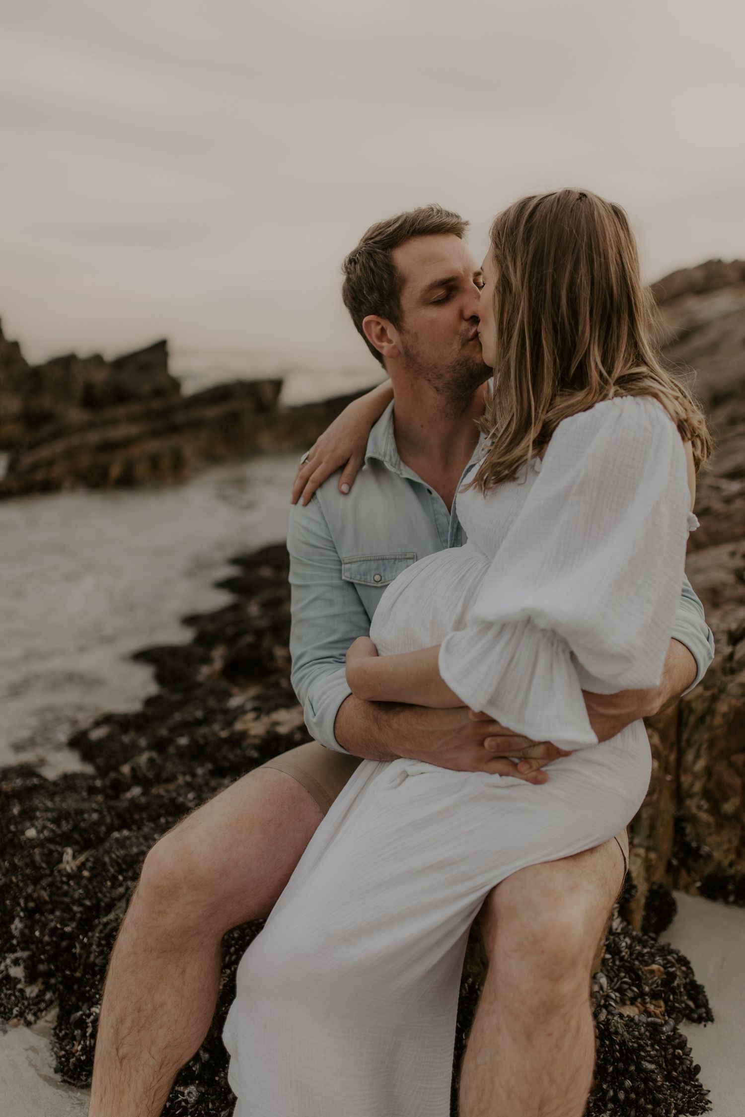 Beach maternity photography Cape Town