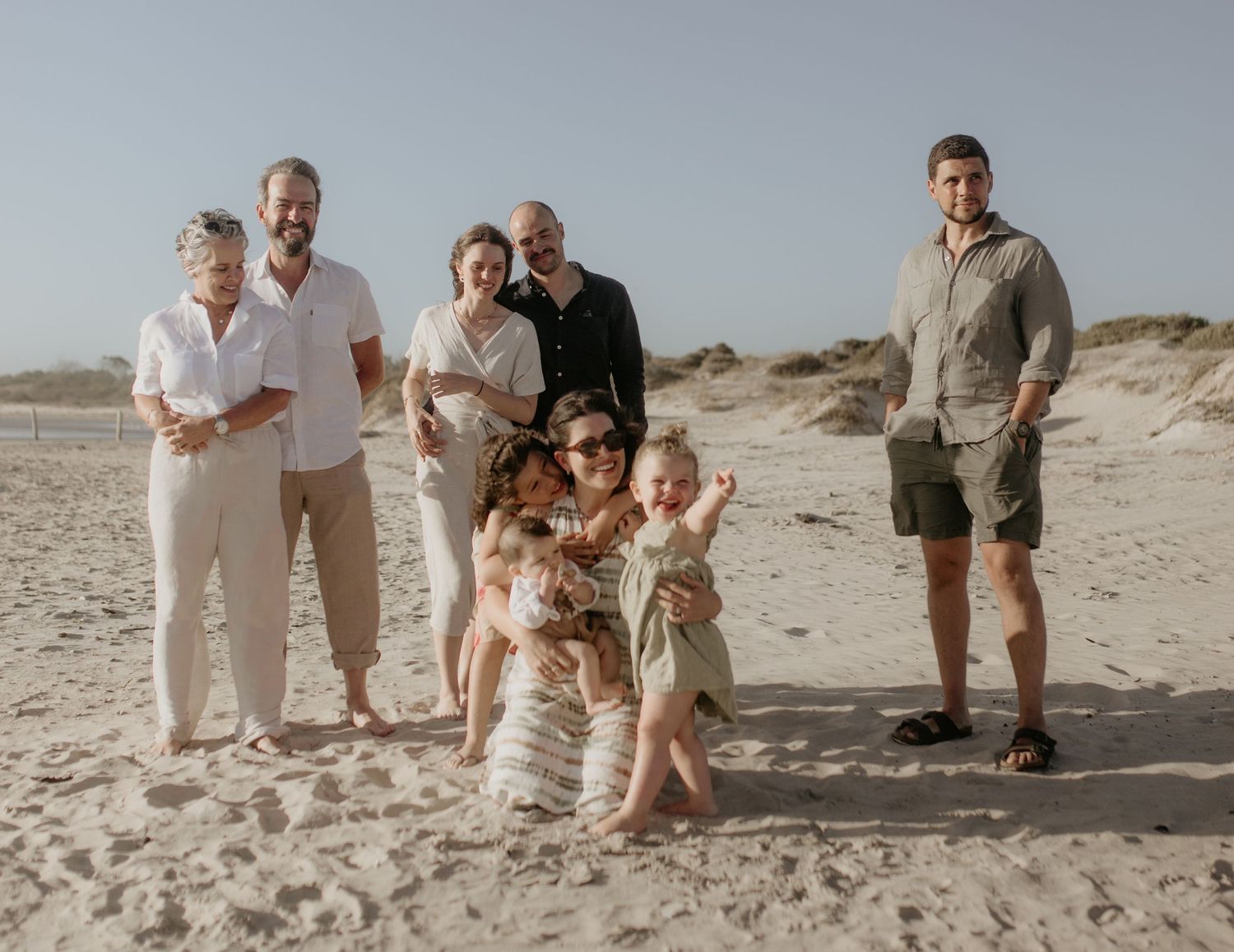 Family photos that capture your everyday magic

Warm, earthy family photography style

Family portraits with a timeless, neutral aesthetic