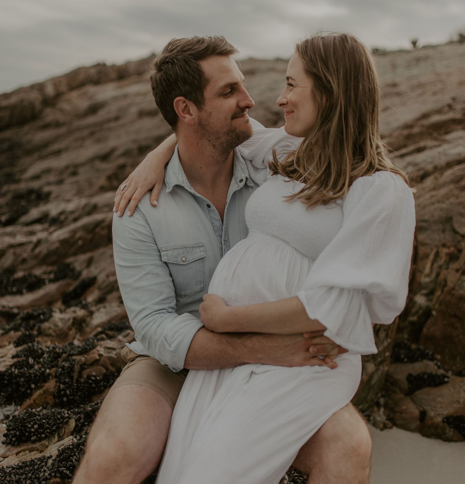 Fine art maternity photography Cape Town with natural light, soft tones and timeless portrai