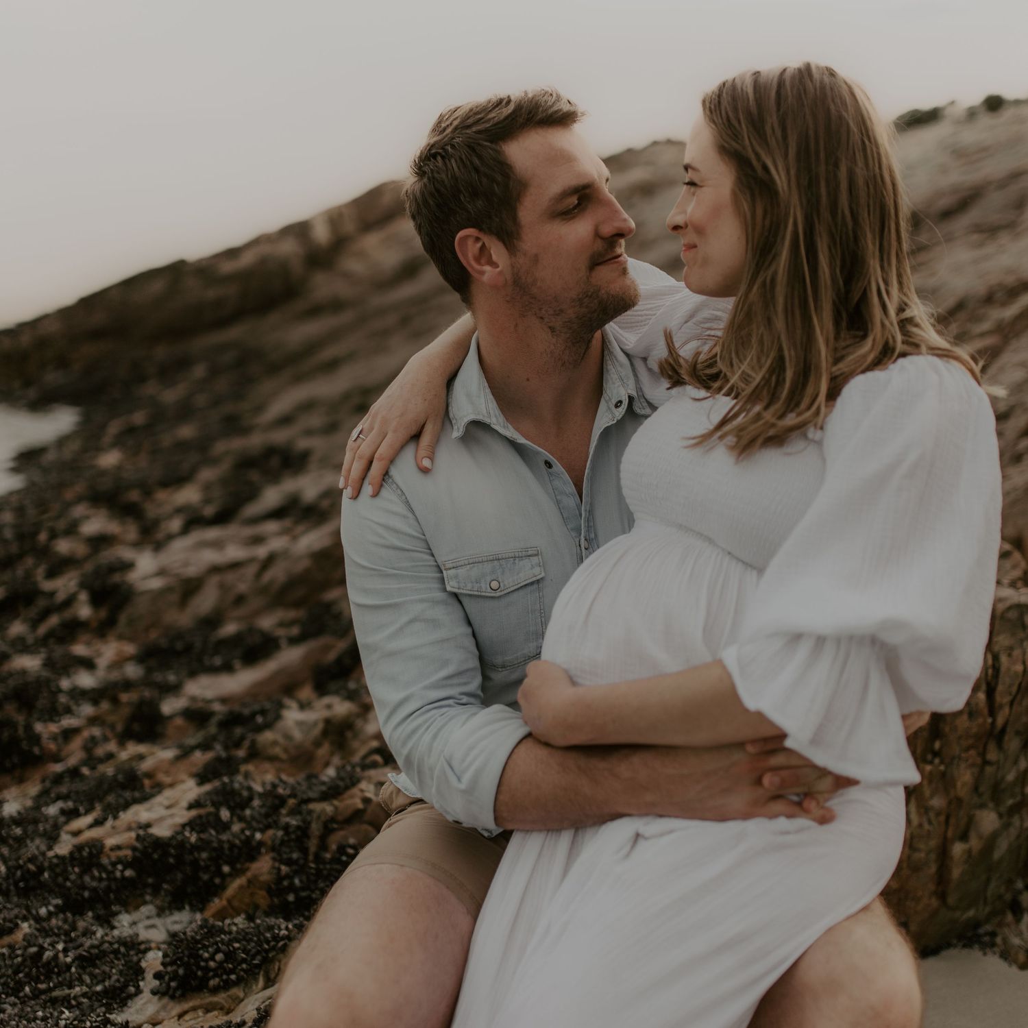 Beach maternity photography Cape Town