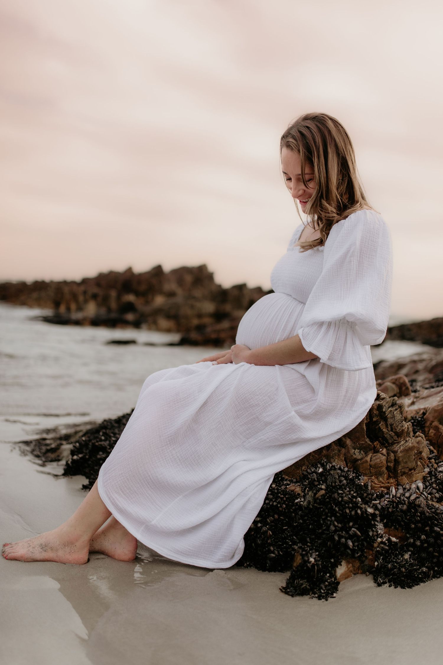 Beach maternity photography Cape Town