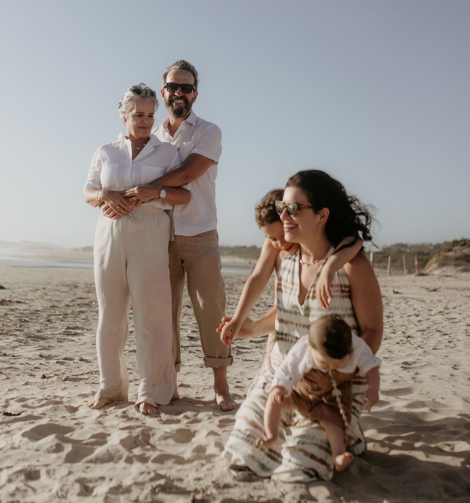 Family photos that capture your everyday magic

Warm, earthy family photography style

Family portraits with a timeless, neutral aesthetic