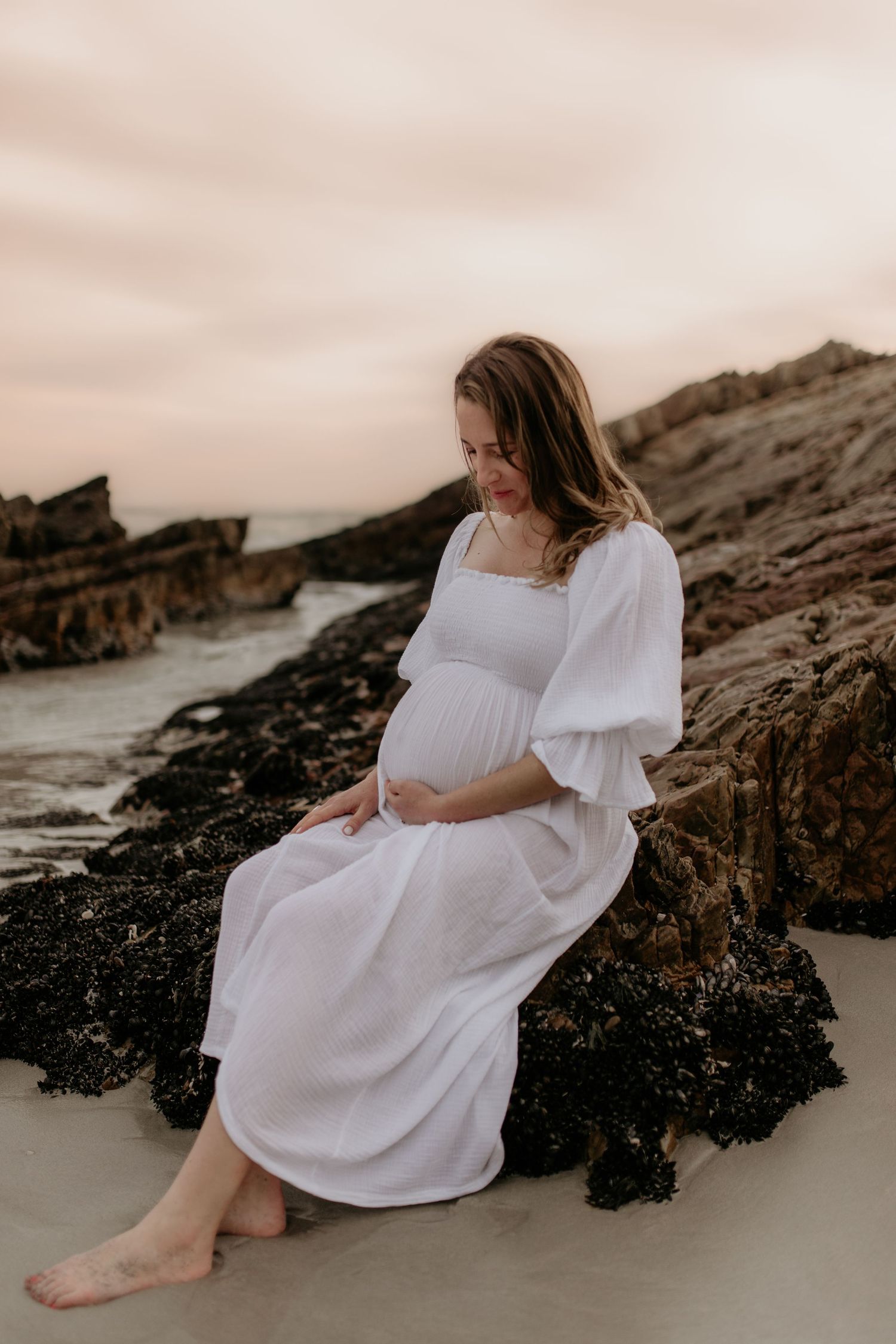 Beach maternity photography Cape Town