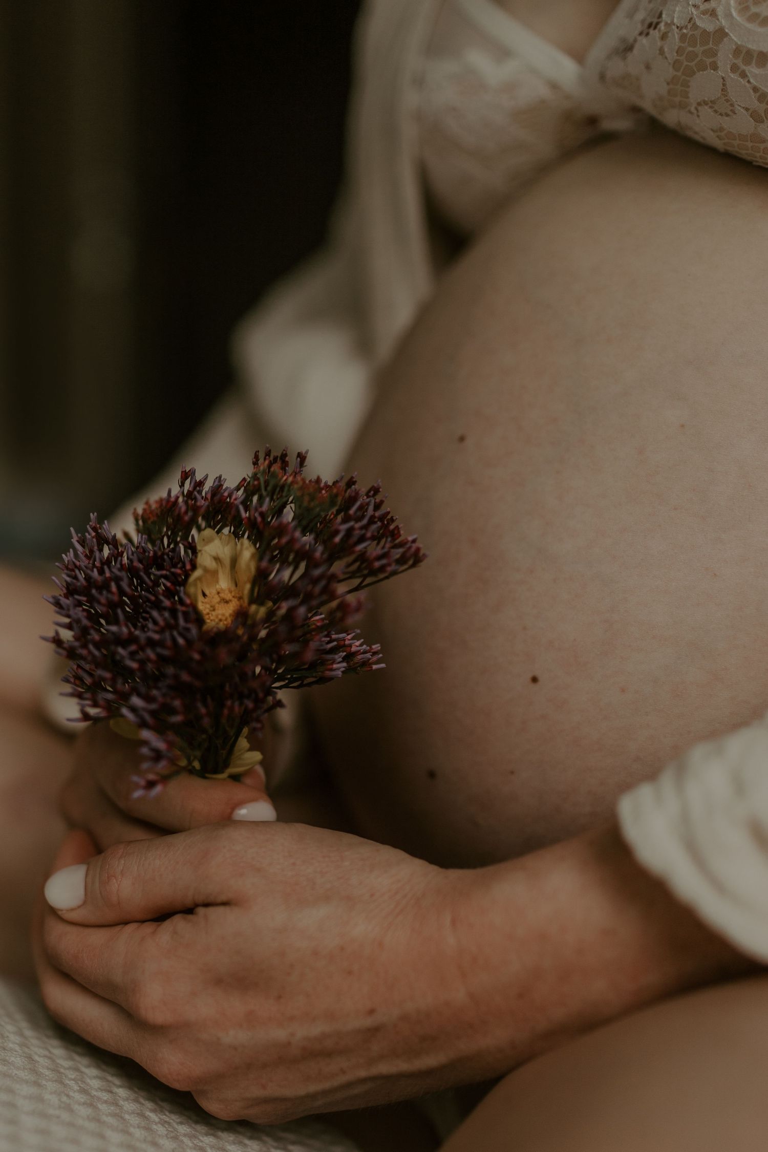 Maternity photography with soft tones Cape Town