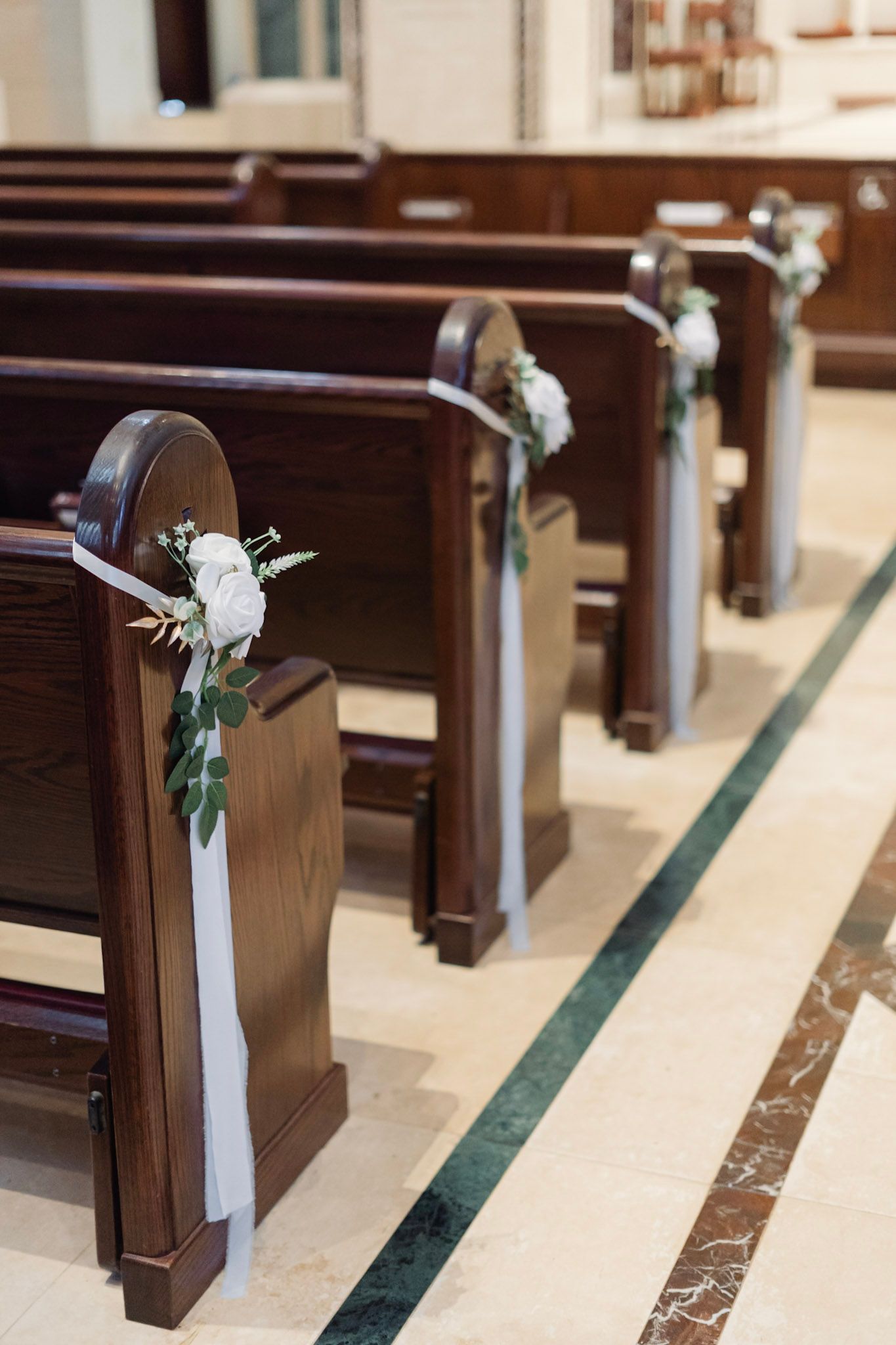 Baby baptism photography at St. John Neumann Catholic Church