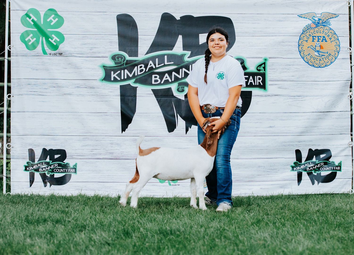 4-H sale image for the livestock sale in Kimball County Nebraska