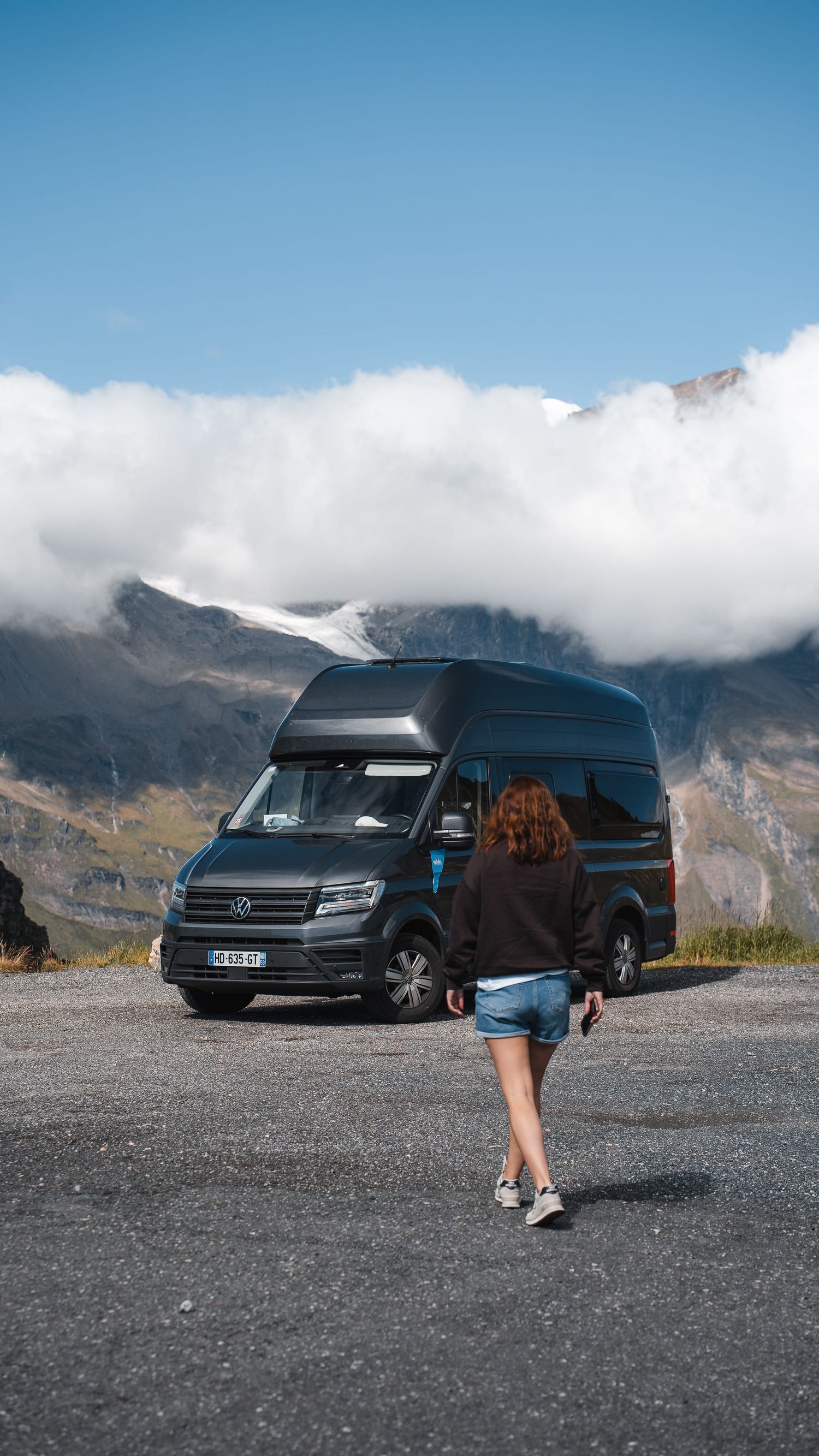 Route Alpine de Grossglockner en van avec Wevan