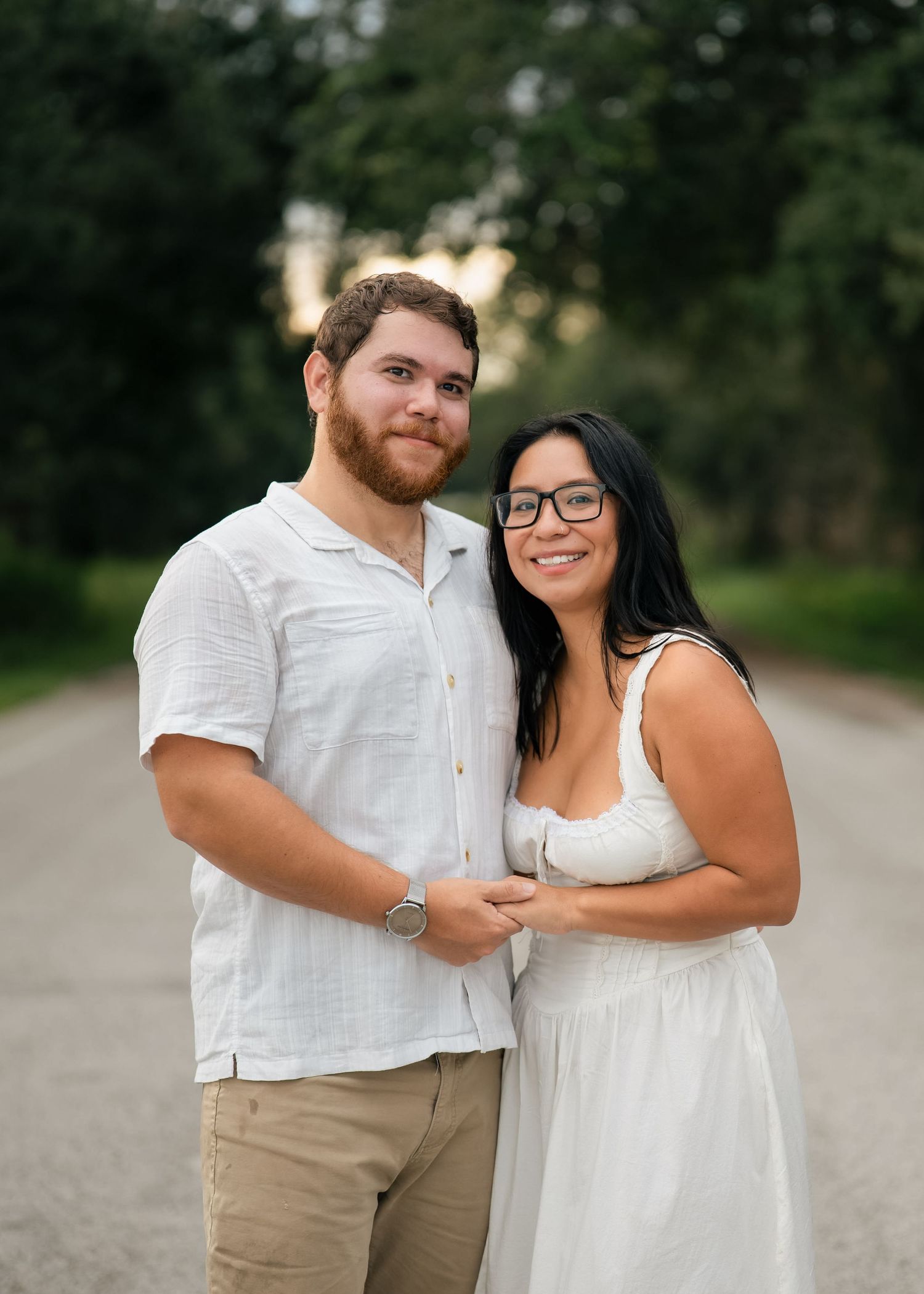 Engagement photography for a couple at Lake Louisa State Park near Orlando