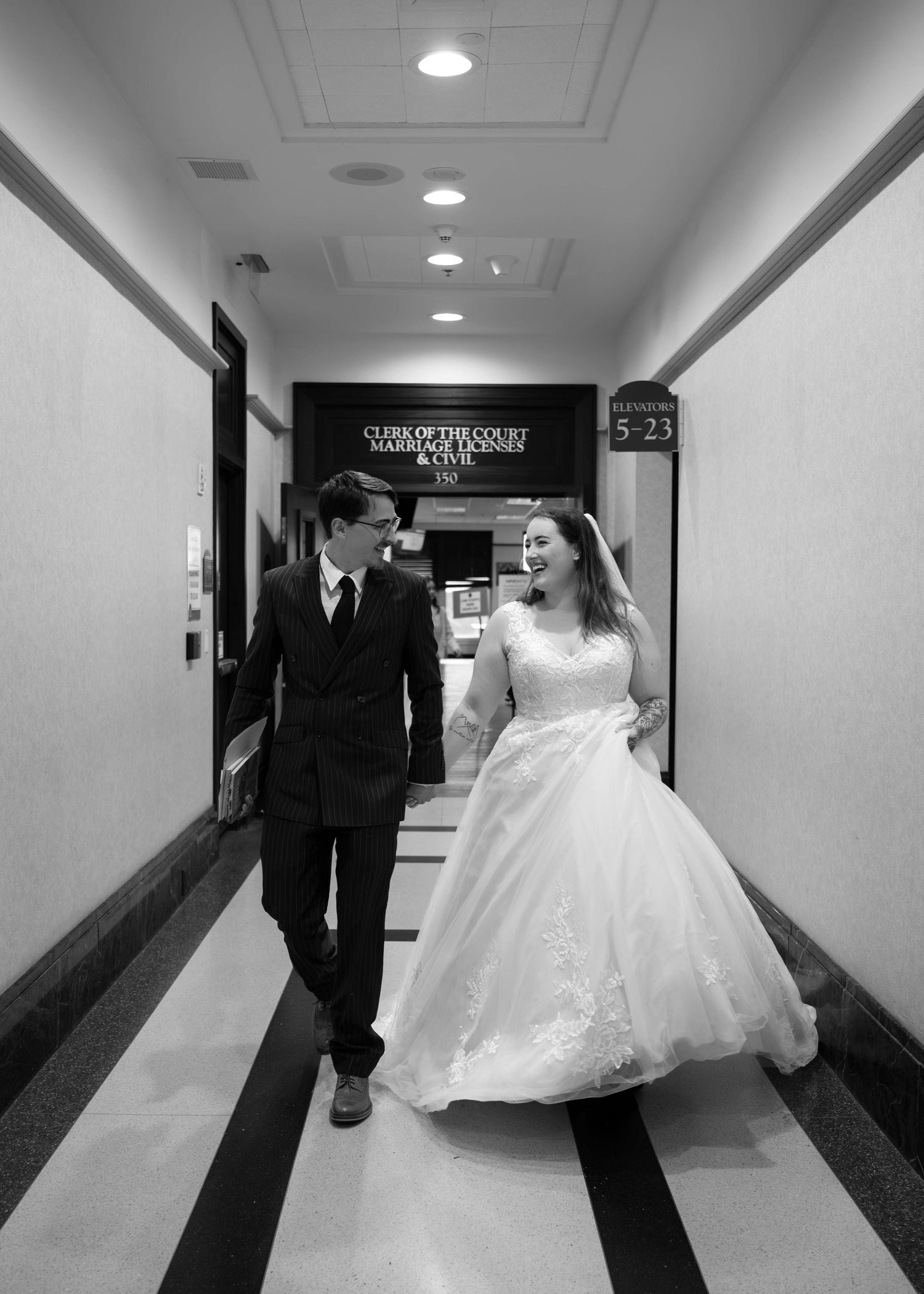 Florida courthouse wedding photography at Orange County Courthouse