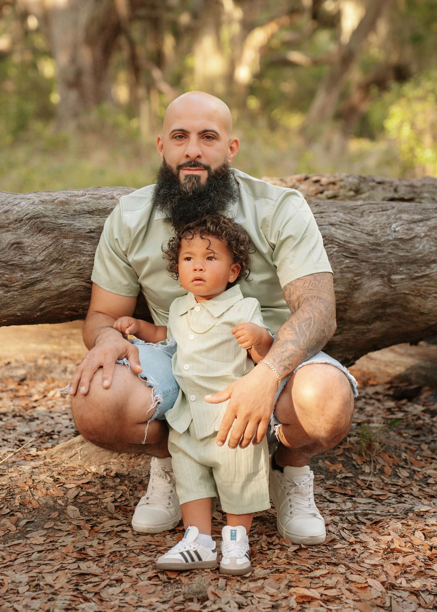 Fathers Day photography session at Lake Runnymede Conservation Area near Orlando Florida