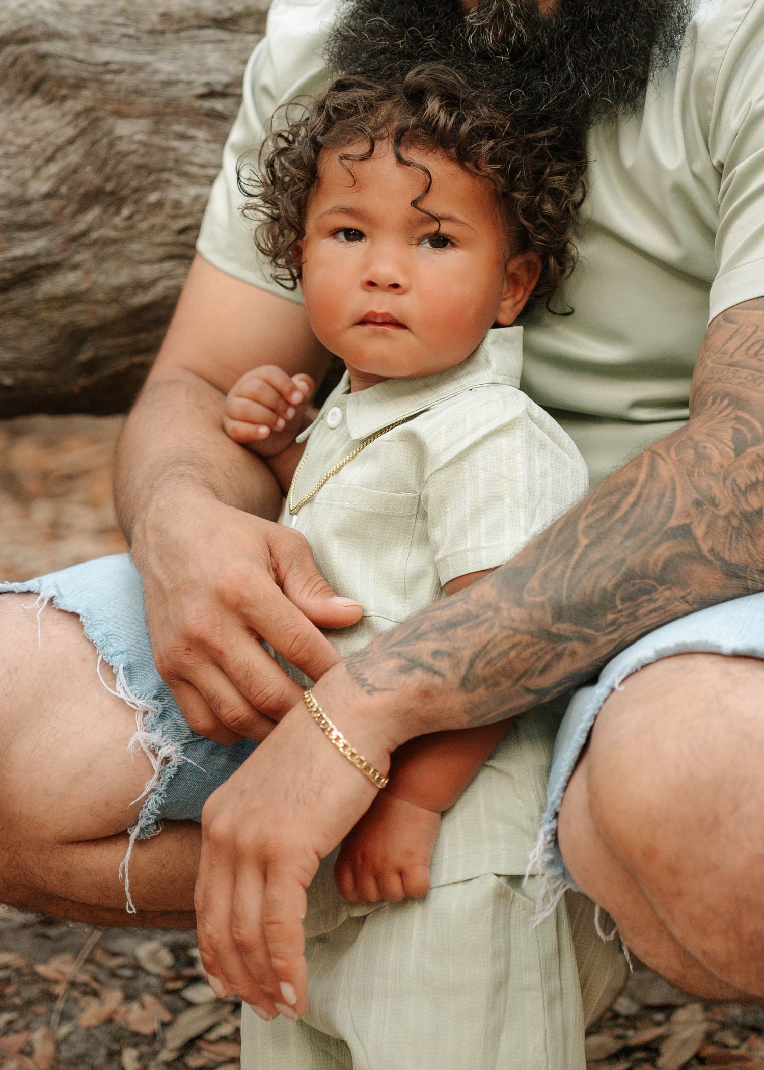 Family photography session at Lake Runnymede Conservation Area in St. Cloud, Florida.