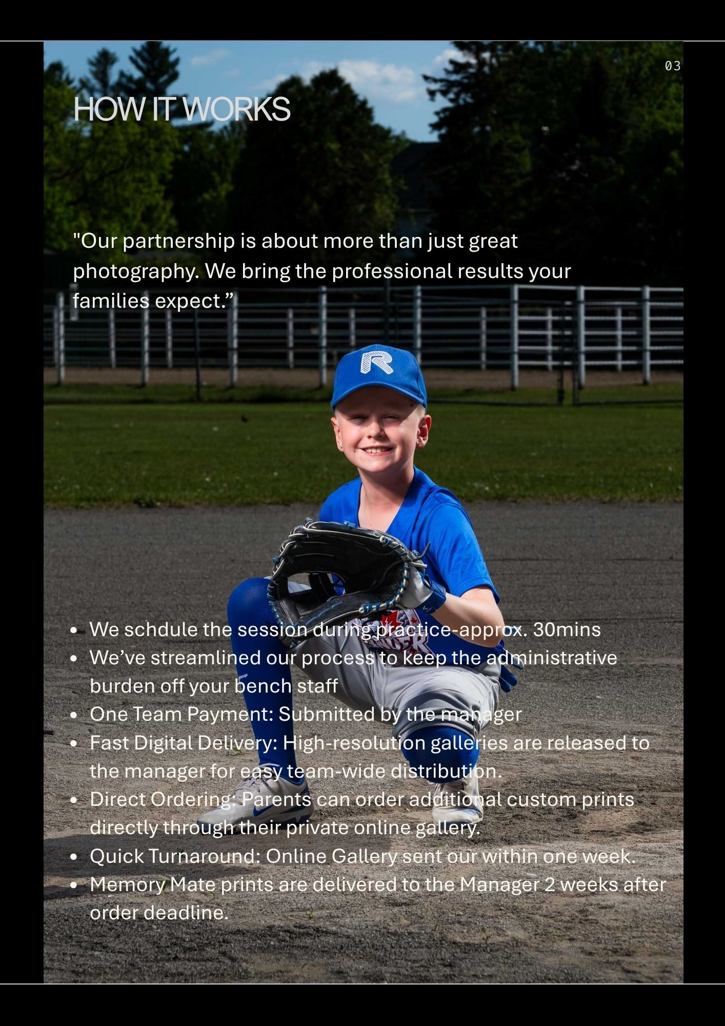 Baseball player crouching down waiting to catch the ball in his glove