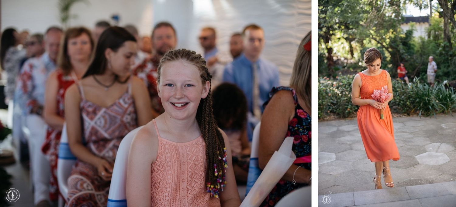 Wedding guests celebrating at a joyful reception and outdoor event.
