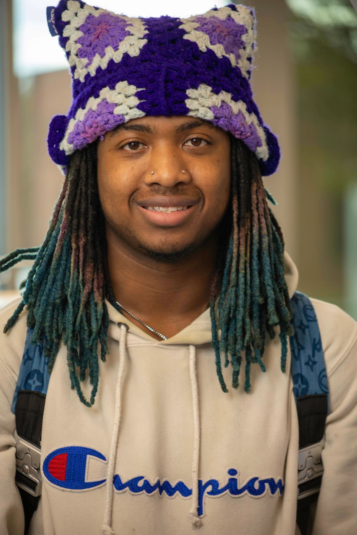 Image of Man, blurry background
