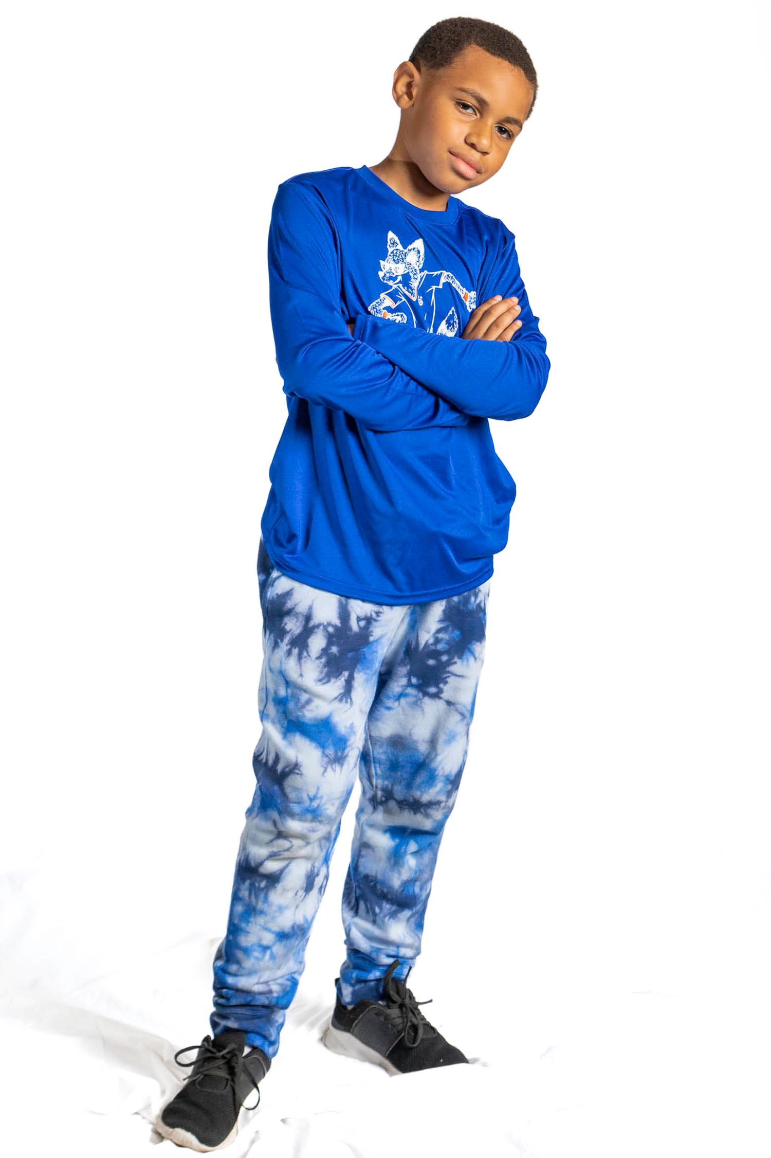 Image of a boy, white background