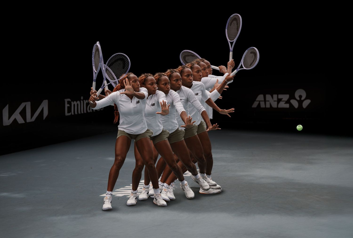Coco Gauff Australian Open 2026 Tennis Tournament  - Photographed by Sports Photographer based in Melbourne Ciaran Redmond