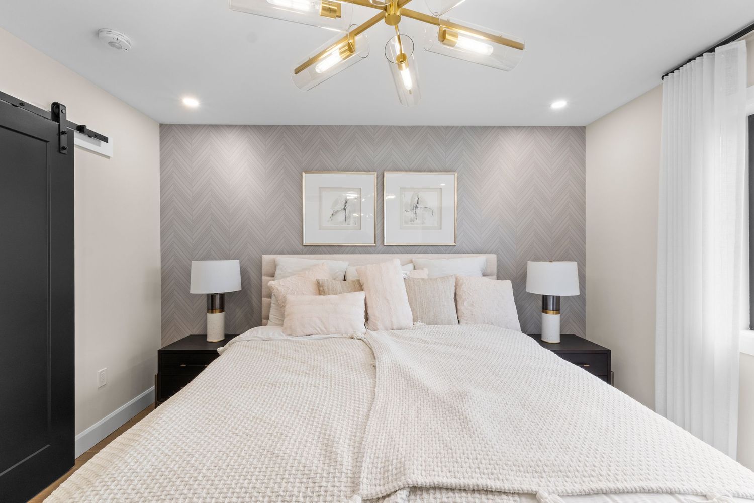 Bright Clean Bedroom. Shot by ABODE.