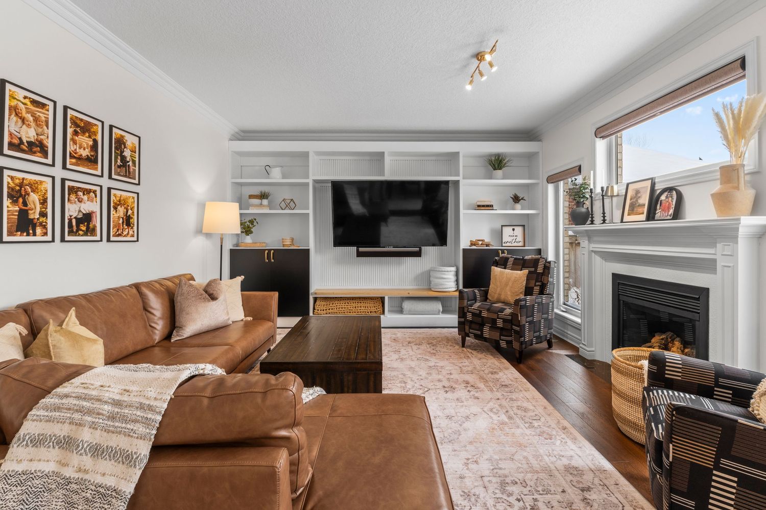 Bright Clean Living Room. Shot by ABODE.