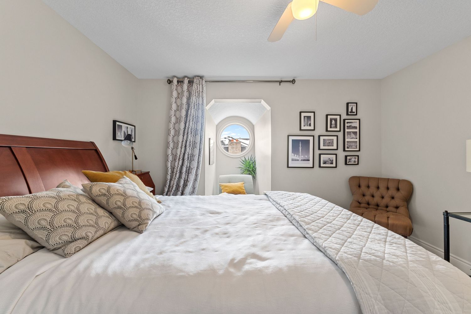 Bright Clean Bedroom. Shot by ABODE.