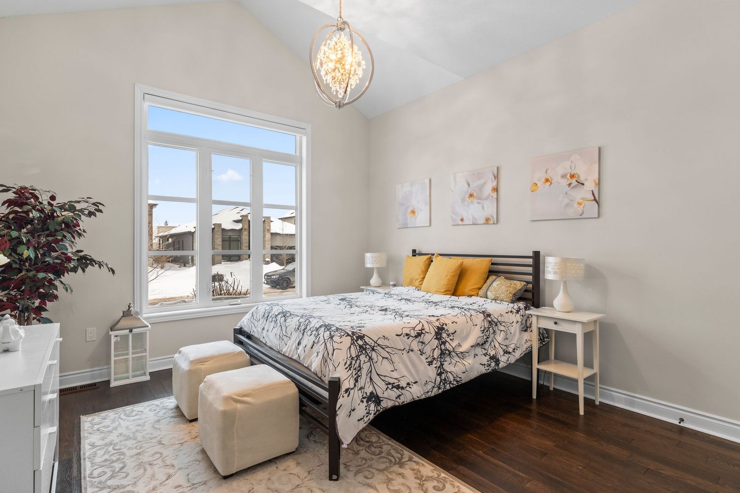Bright Clean Bedroom. Shot by ABODE.