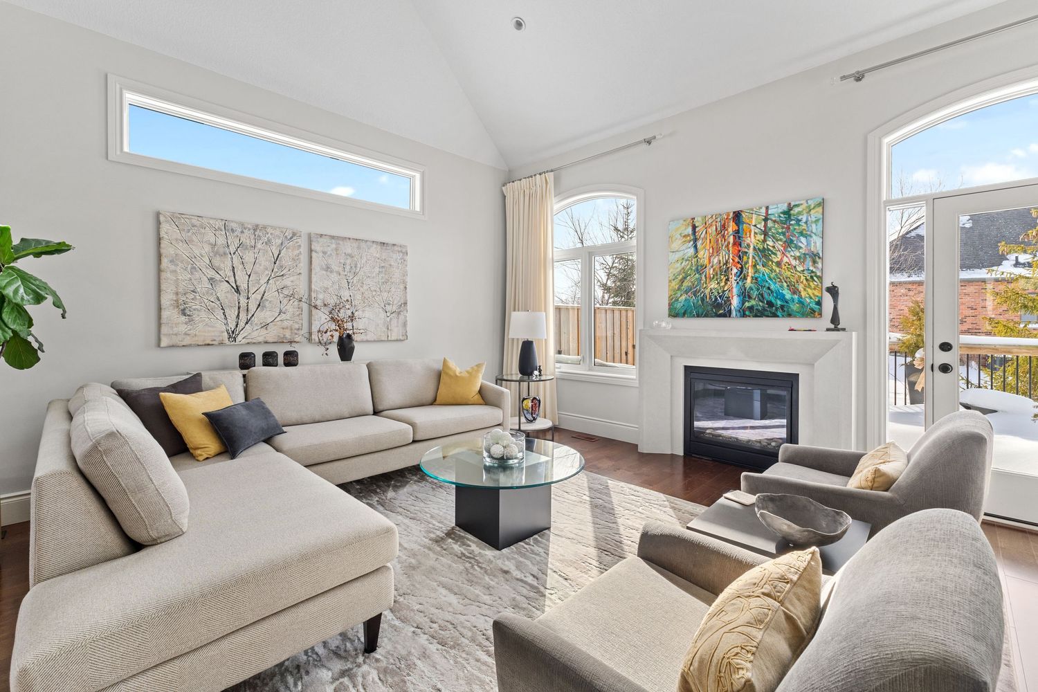 Bright Clean Living Room. Shot by ABODE.