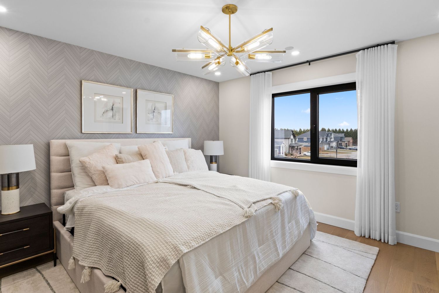 Bright Clean Bedroom. Shot by ABODE.