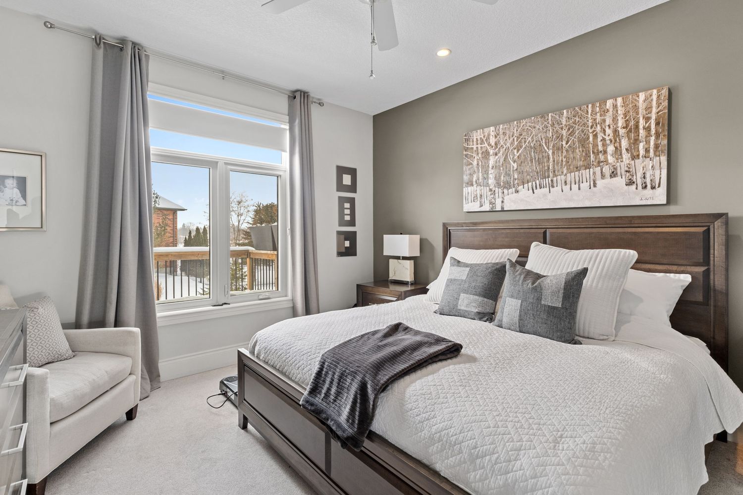 Bright Clean Bedroom. Shot by ABODE.