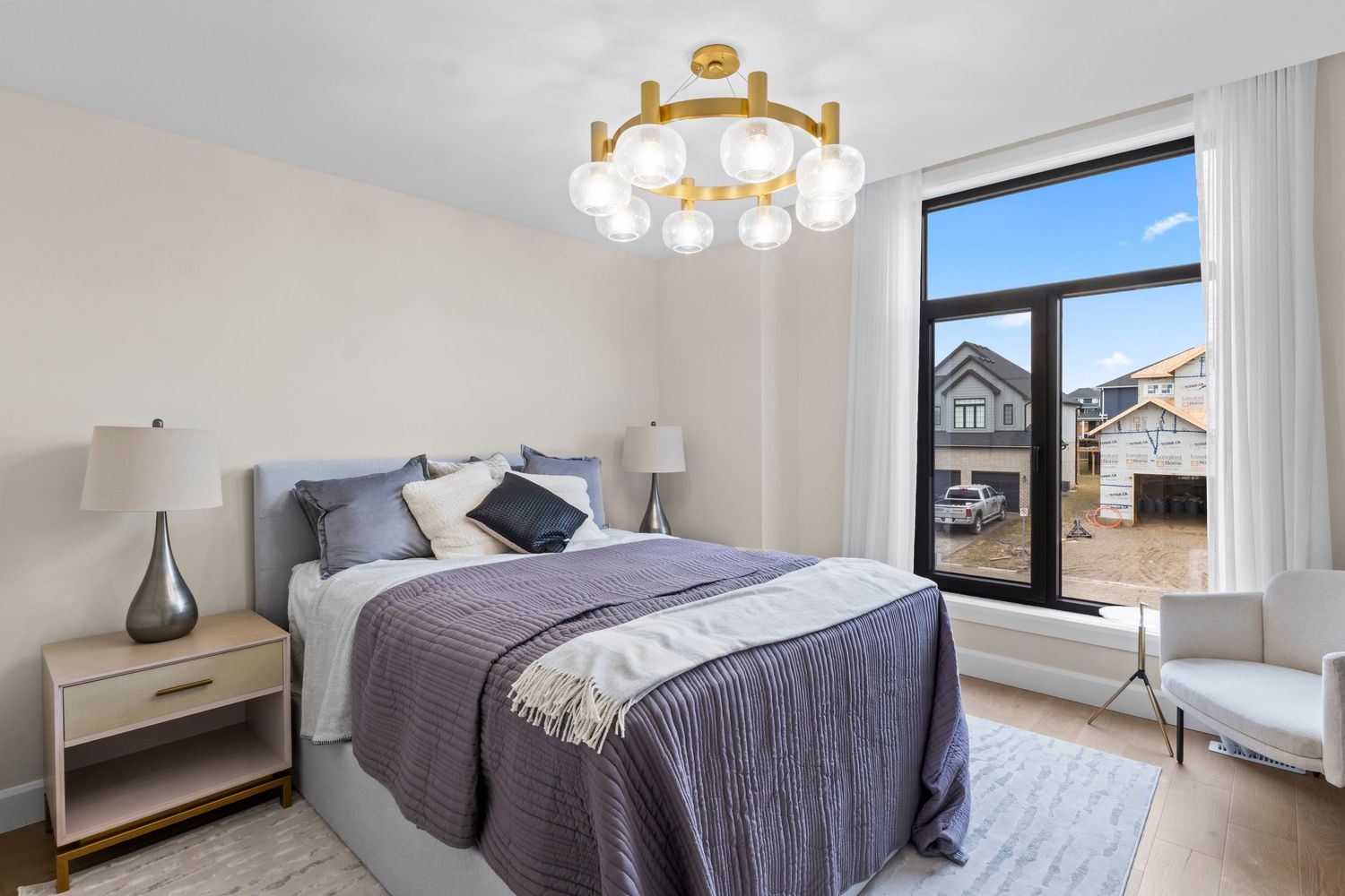 Bright Clean Bedroom. Shot by ABODE.