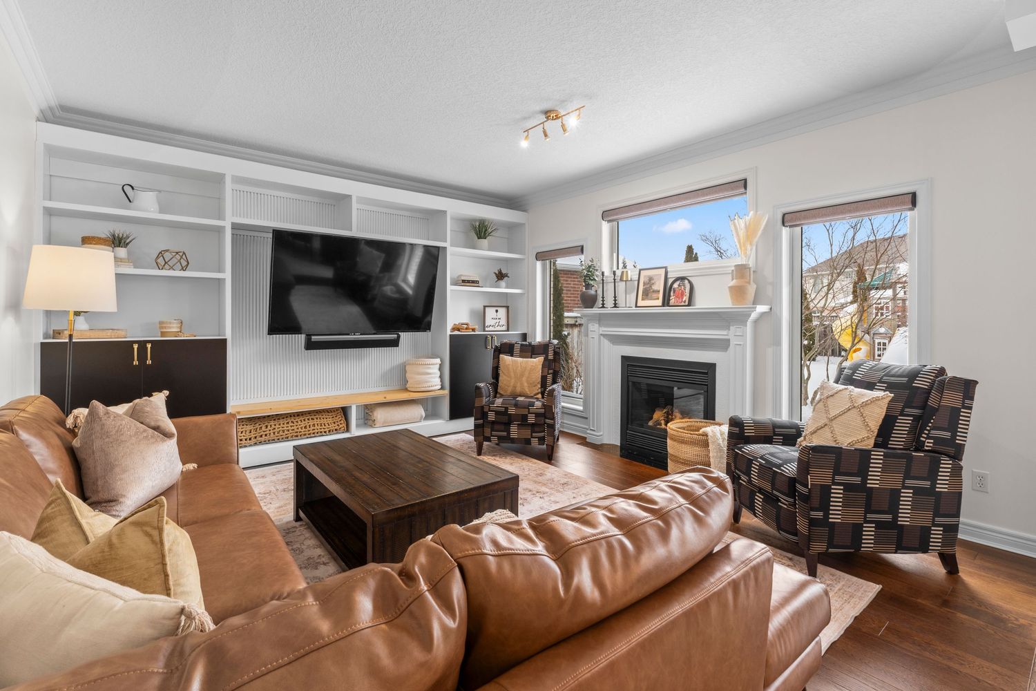 Bright Clean Living Room. Shot by ABODE.