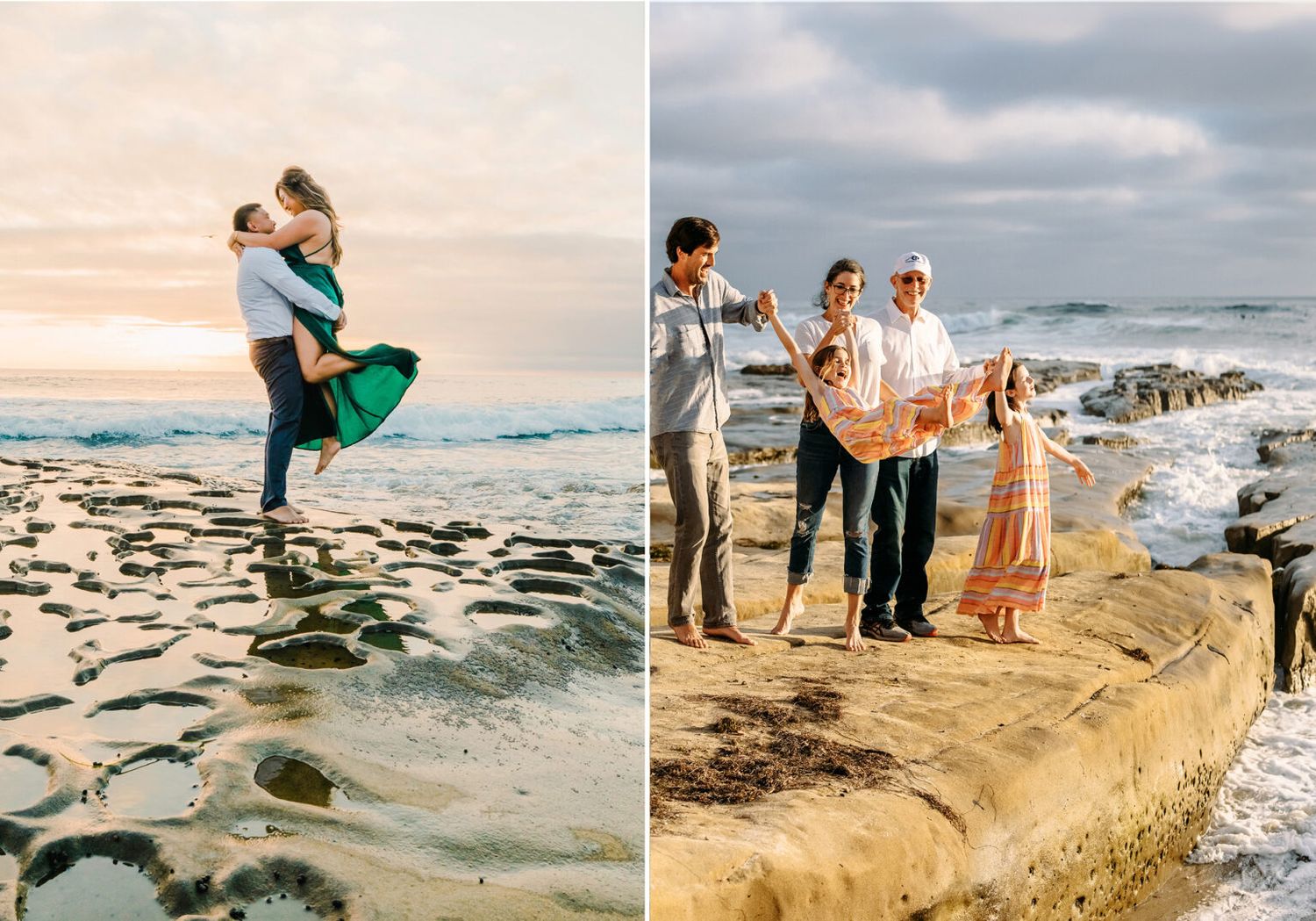 San Diego Holiday Mini Session Photographer - Family beach Photography