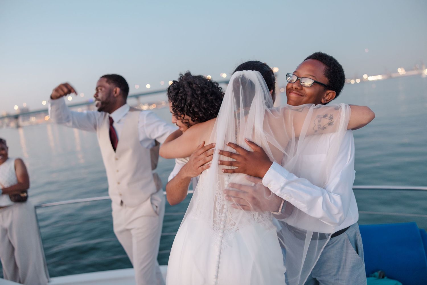 San Diego Yacht wedding photography by Jenny Thai Photography