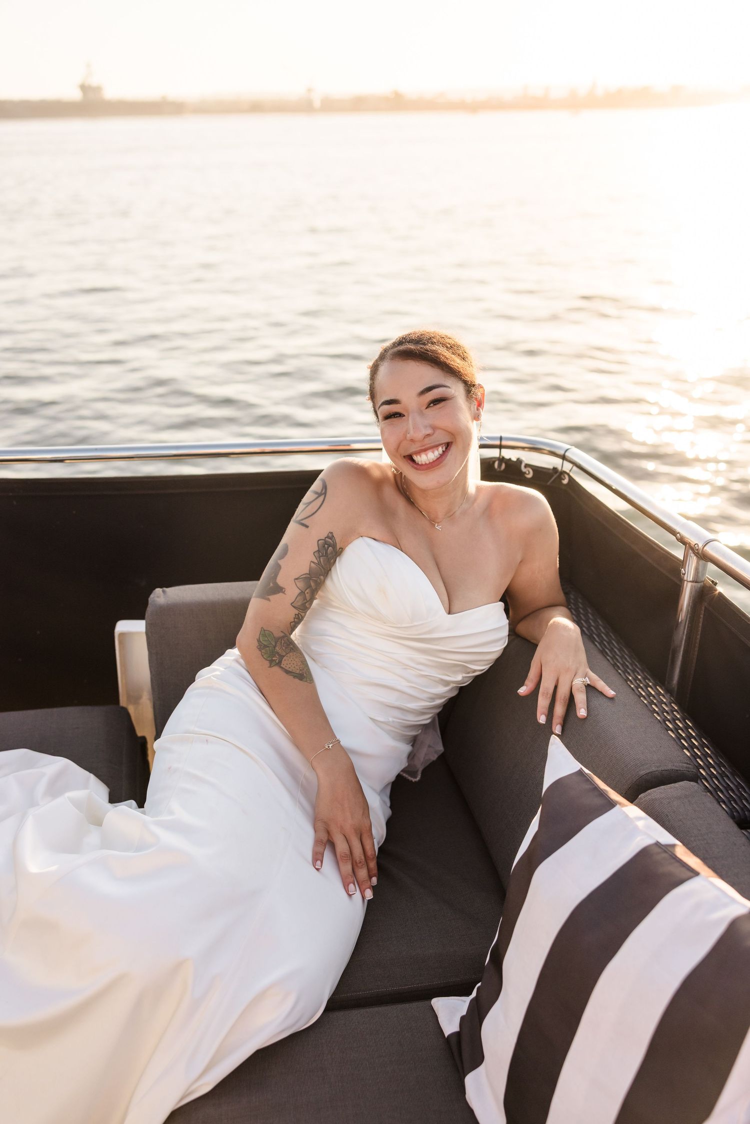 San Diego Yacht wedding photography by Jenny Thai Photography