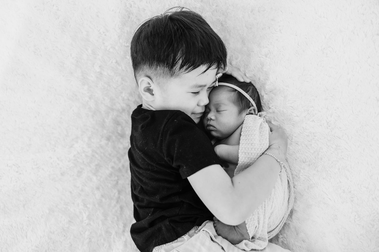 San Diego Family Newborn Studio Photoshoot