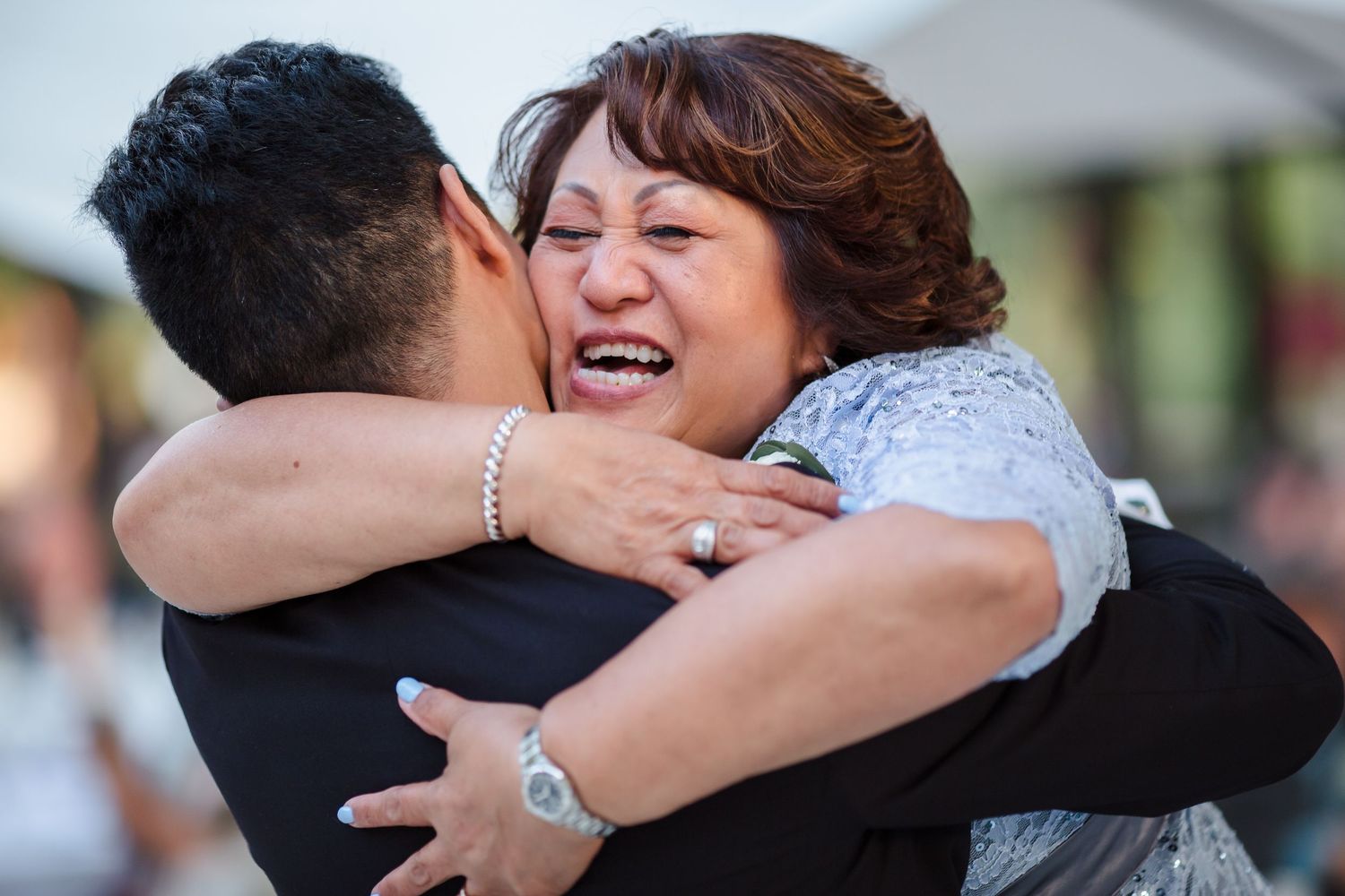 Best San Diego Wedding Photographer - Bernardo Winery Wedding - Mother Son Dance