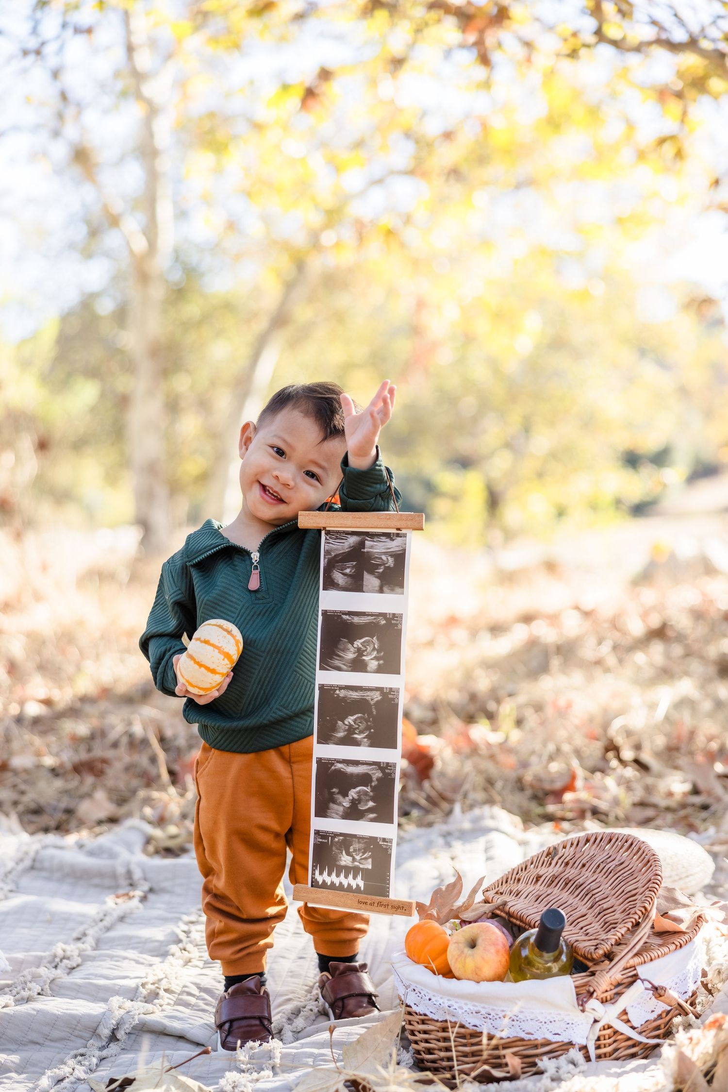 San Diego Fall Mini Session Photographer - Autumn Picnic