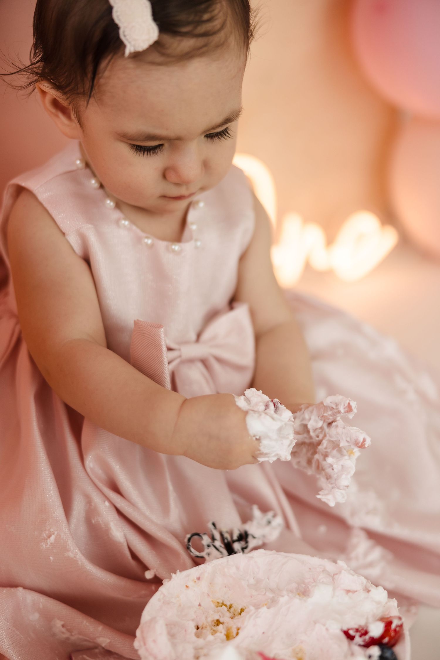 San Diego Cake Smash Studio Photoshoot