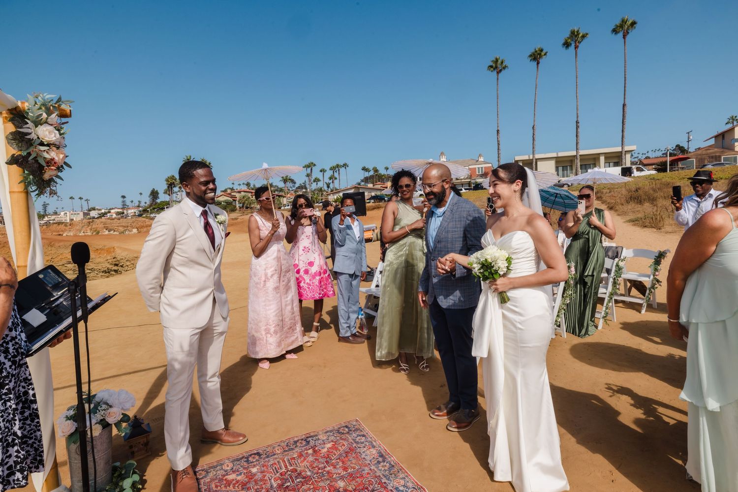 San Diego Sunset Cliffs wedding photography by Jenny Thai Photography