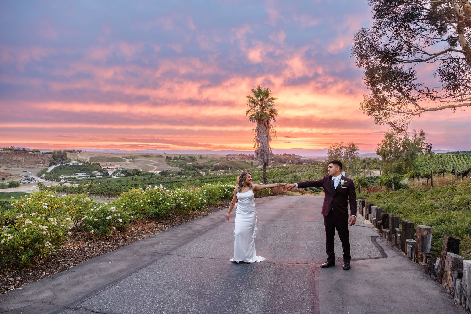 San Diego wedding photographer - Winery WEdding