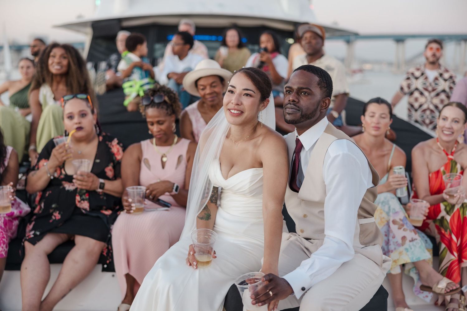 San Diego Yacht wedding photography by Jenny Thai Photography