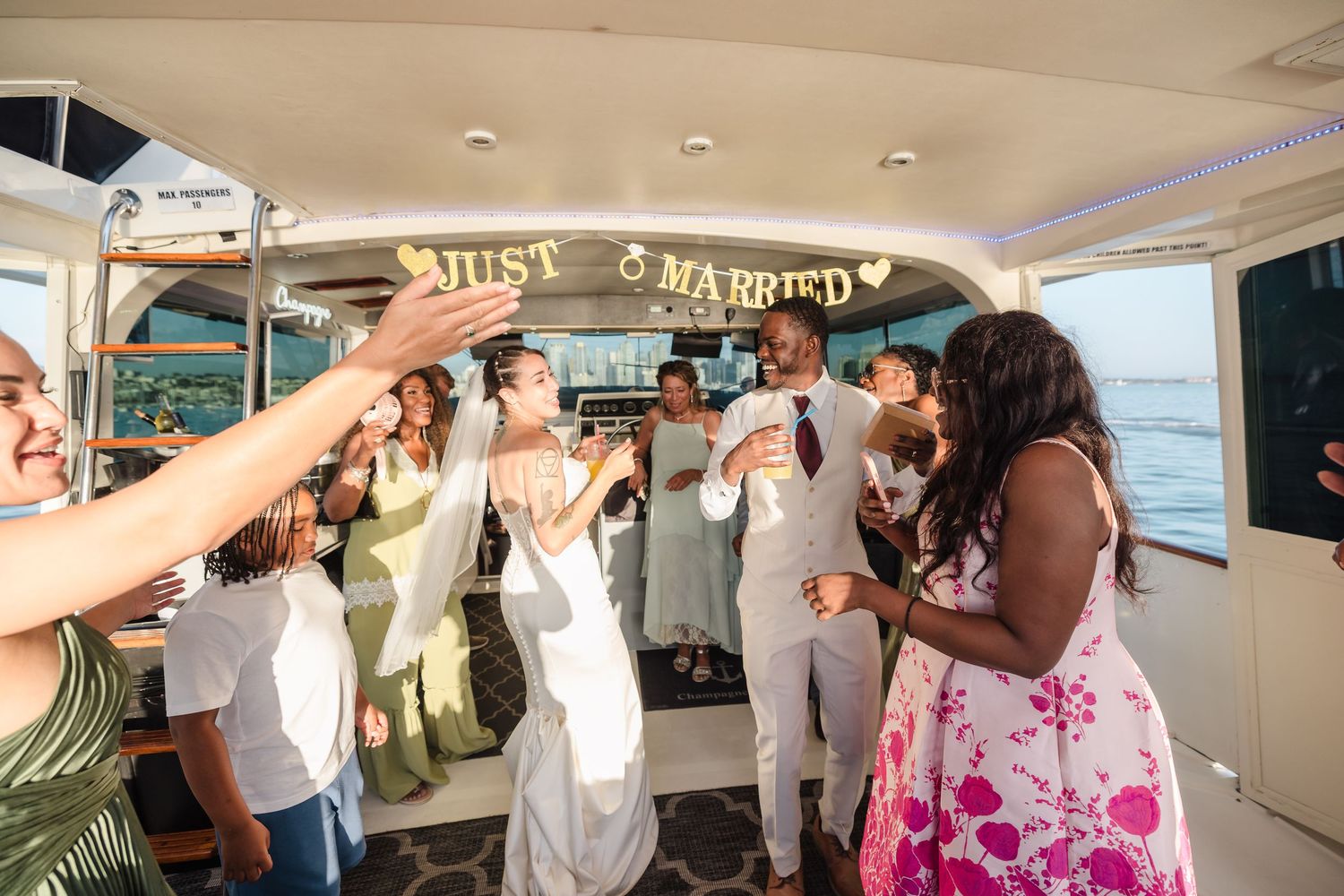 San Diego Yacht wedding photography by Jenny Thai Photography