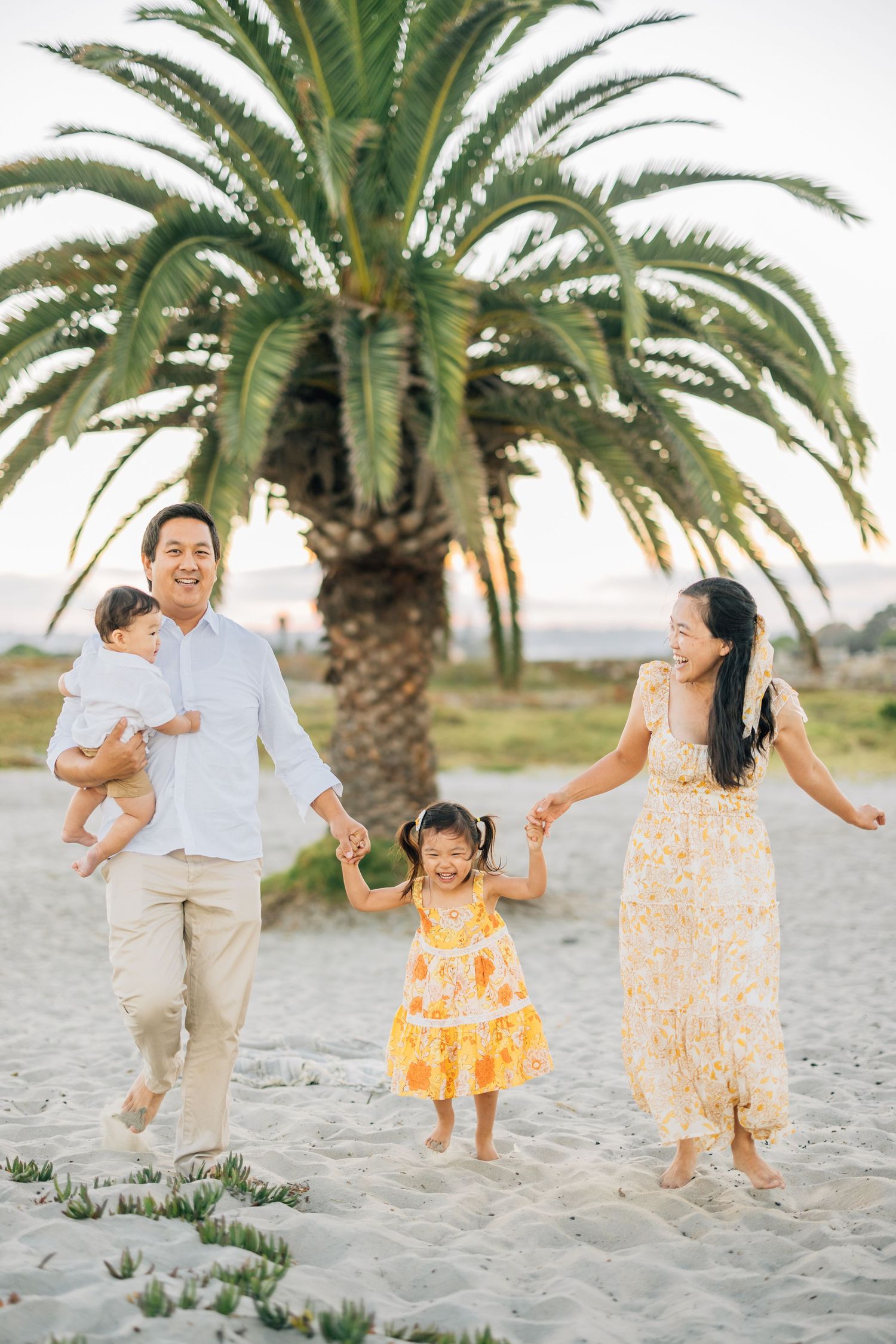 Jenny Thai Photography offering fall and Holiday mini sessions - San Diego Family Photographer - Family Beach Photos at Coronado Sand Dunes