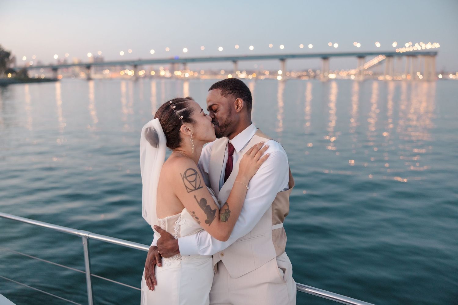 San Diego Yacht wedding photography by Jenny Thai Photography
