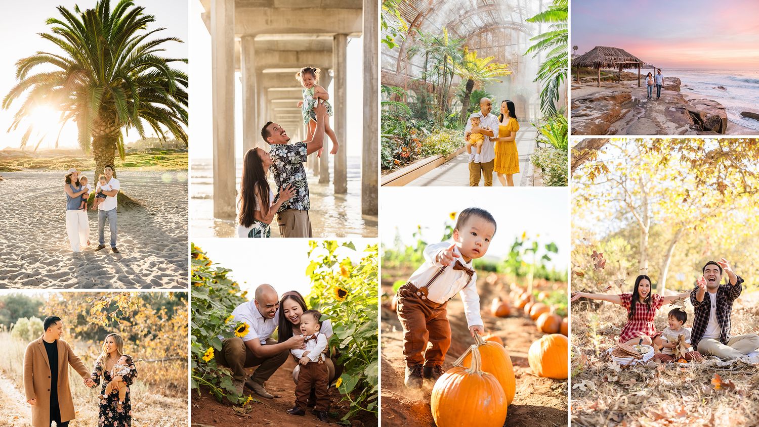 Fall and Holiday Mini Sessions by Jenny Thai Photography, a San Diego Family Photographer