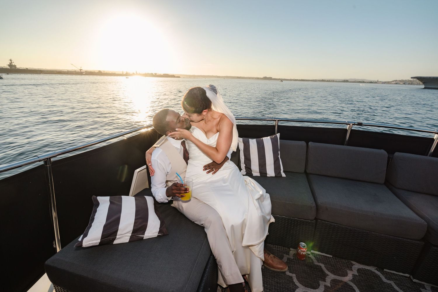 San Diego Yacht wedding photography by Jenny Thai Photography
